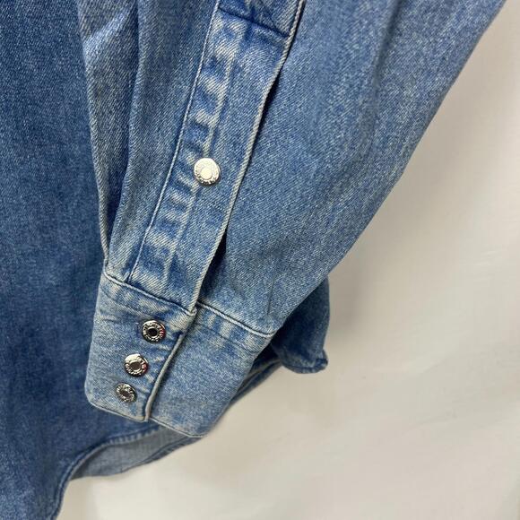 Vintage Polo Ralph Lauren Country Denim Snap Button Up Shirt - Picture 4 of 15